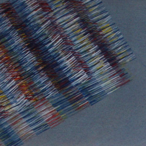 Strukturbahnen ( Kissen ), 2012